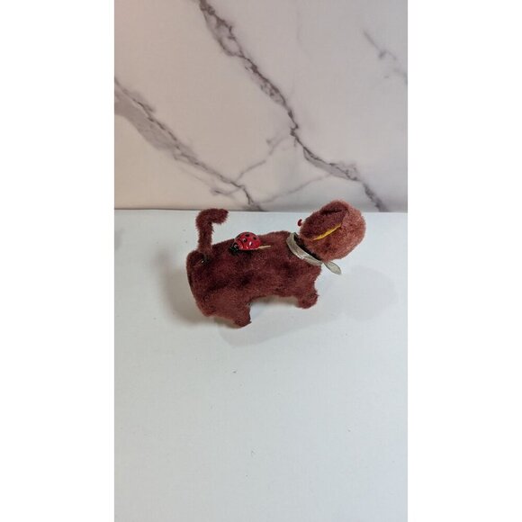 Vintage Itchy Pup Wind-Up Toy With Box - Bothered By A Bug - Made In Japan eptld - Picture 7 of 7